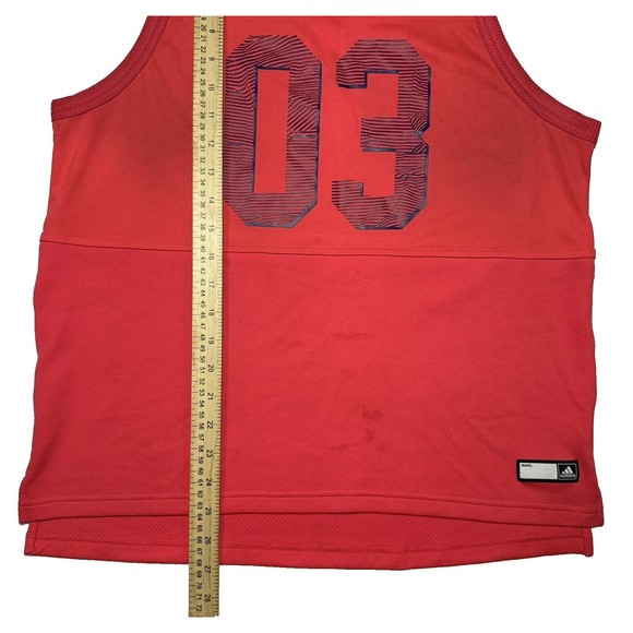 ADIDAS Womens Tank Top Activewear Pink Peach 03 Zebra print Size Medium - Picture 4 of 9